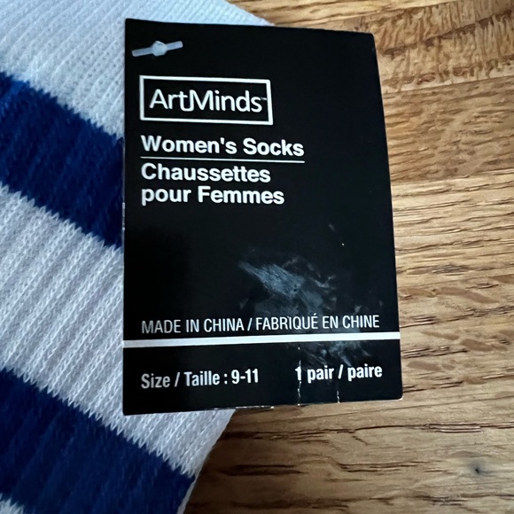 Art Mind ,youth socks , pack of 3, size 9-11 , New - Picture 4 of 6